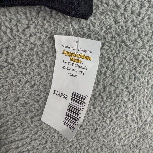 NEW App State Mountaineers Alumni Shirt Mens‎ XL Black Tee Appalachian Boone NWT - Picture 5 of 11
